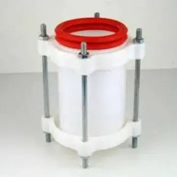 White And Red HDPE D Joint Agriculture and Plumping